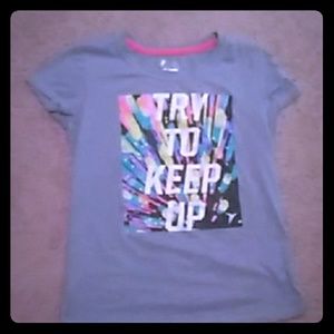 Kids athletic tee shirt